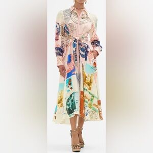 Haute Passport Waist Tie Shirt Dress (SOLD OUT)